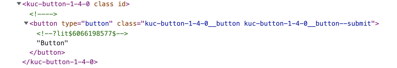 Custom HTML tag example